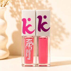 Peach nude lip gloss