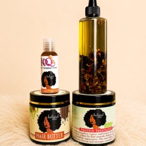 Extremely damaged hair treatment
